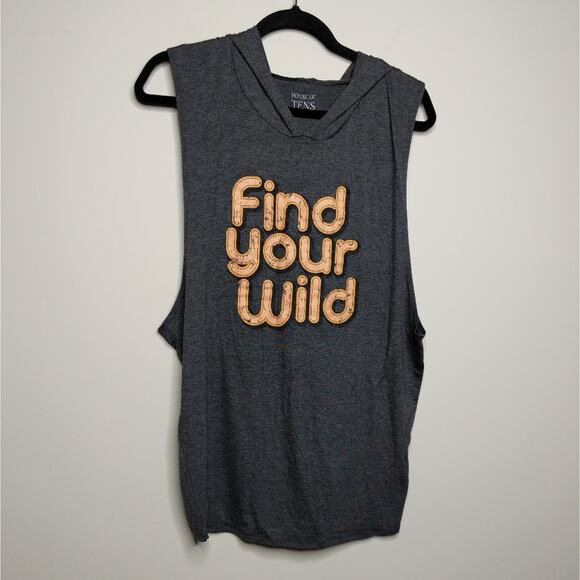 House of Tens Find Your Wild Tank - Size M - NWOT - Picture 1 of 5